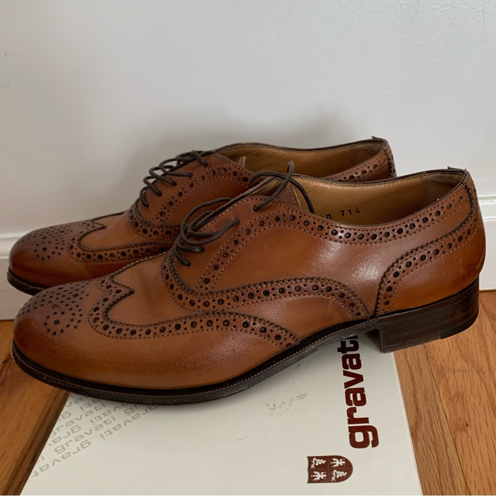 CHURCH'S BURWOOD Bookbinder Oxford Brown BROGUES Unisex